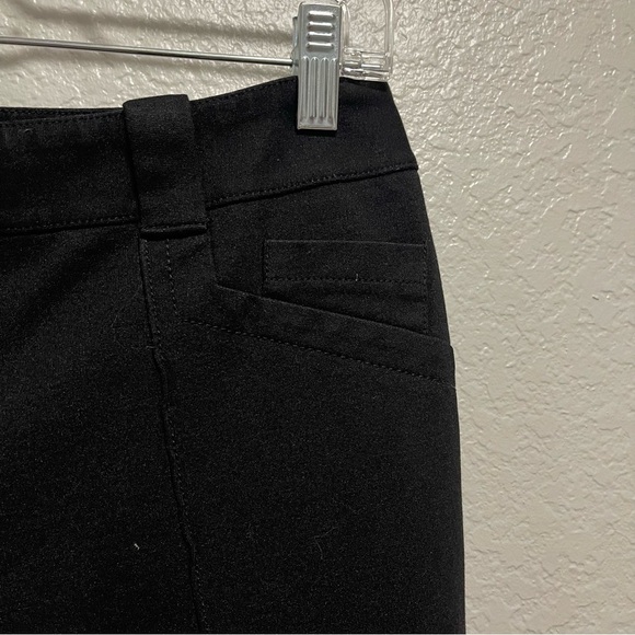 INC International Concepts Black Flare Pants Size 6 - Picture 3 of 7